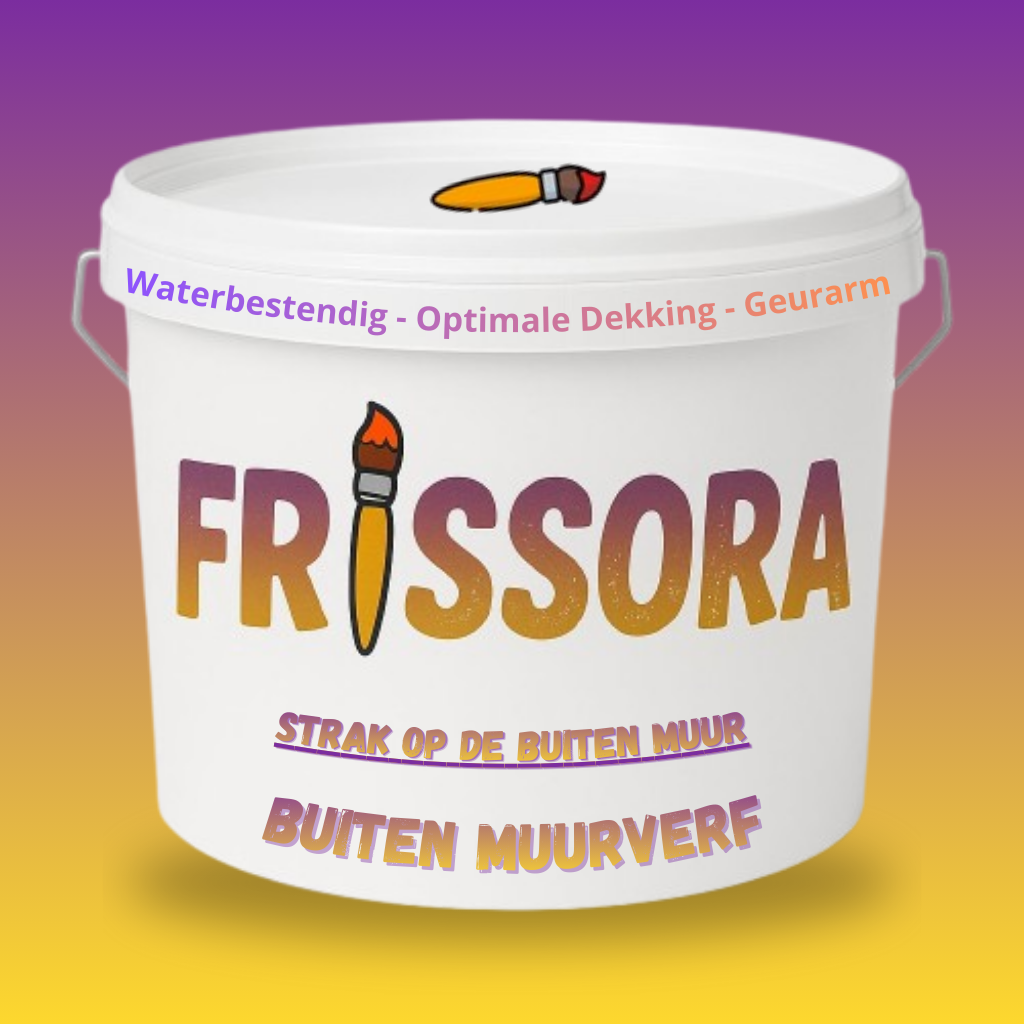 Frissora Buitenmuurverf – weerbestendig